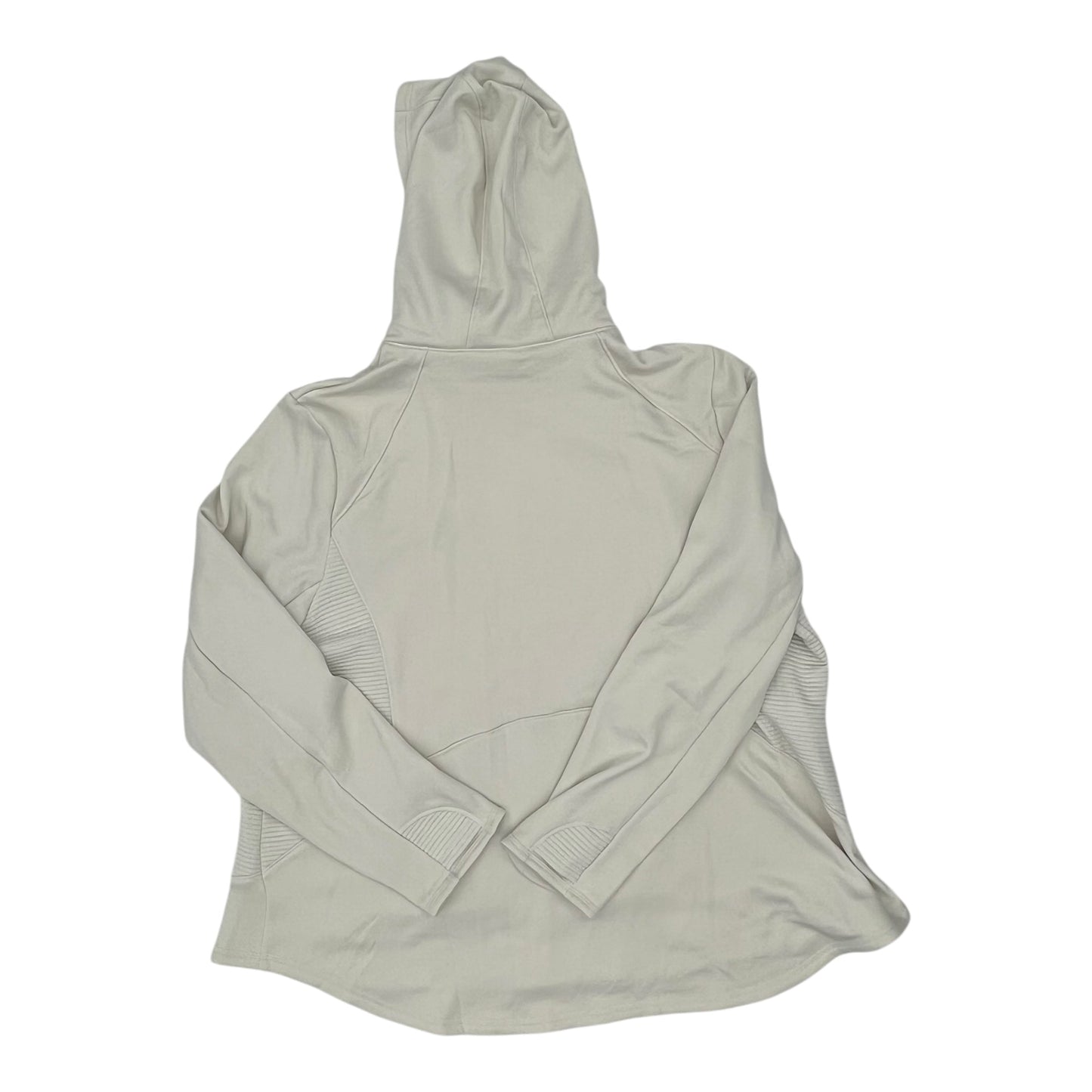 Athletic Jacket By Tek Gear In Tan, Size:3X