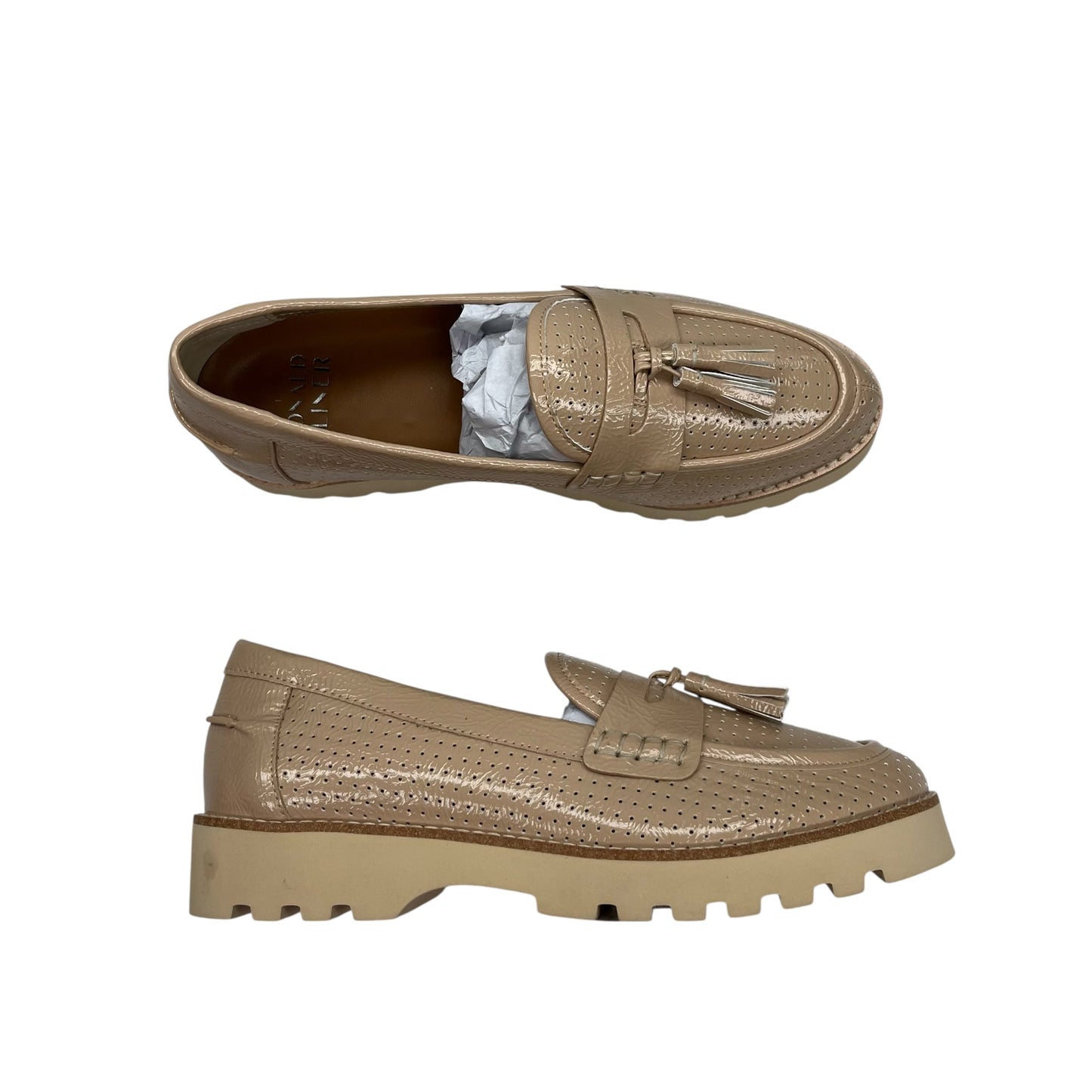 Shoes Flats By Donald Pliner In Cream, Size:9