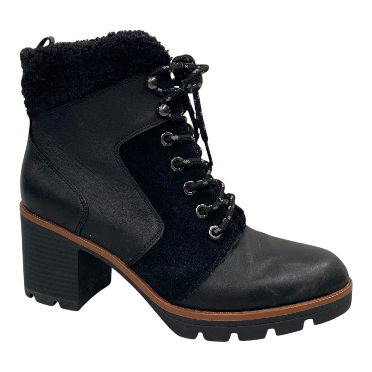 Boots Ankle Heels By Naturalizer In Black, Size:8