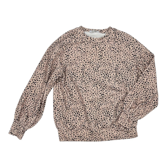 Top Ls By Clothes Mentor In Leopard Print, Size:S