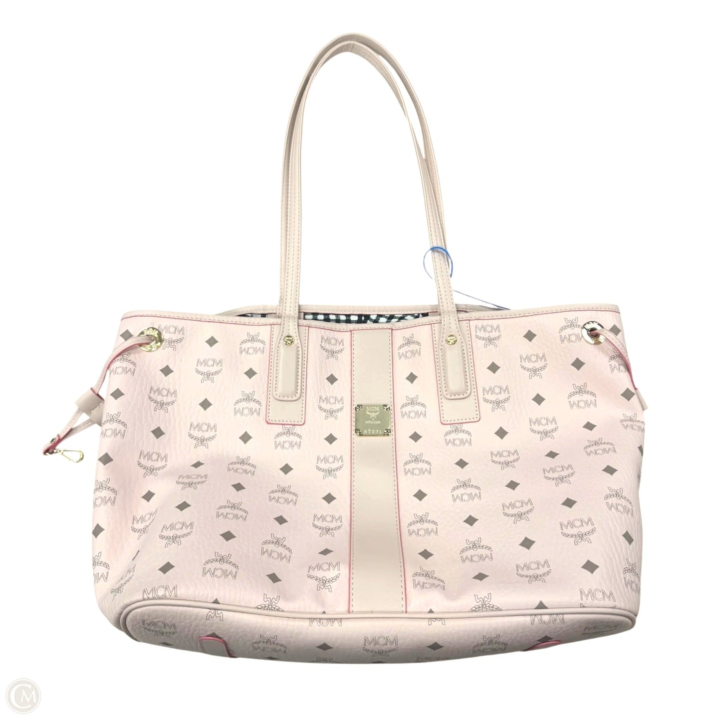 Tote Luxury Designer By Mcm, Size: Large