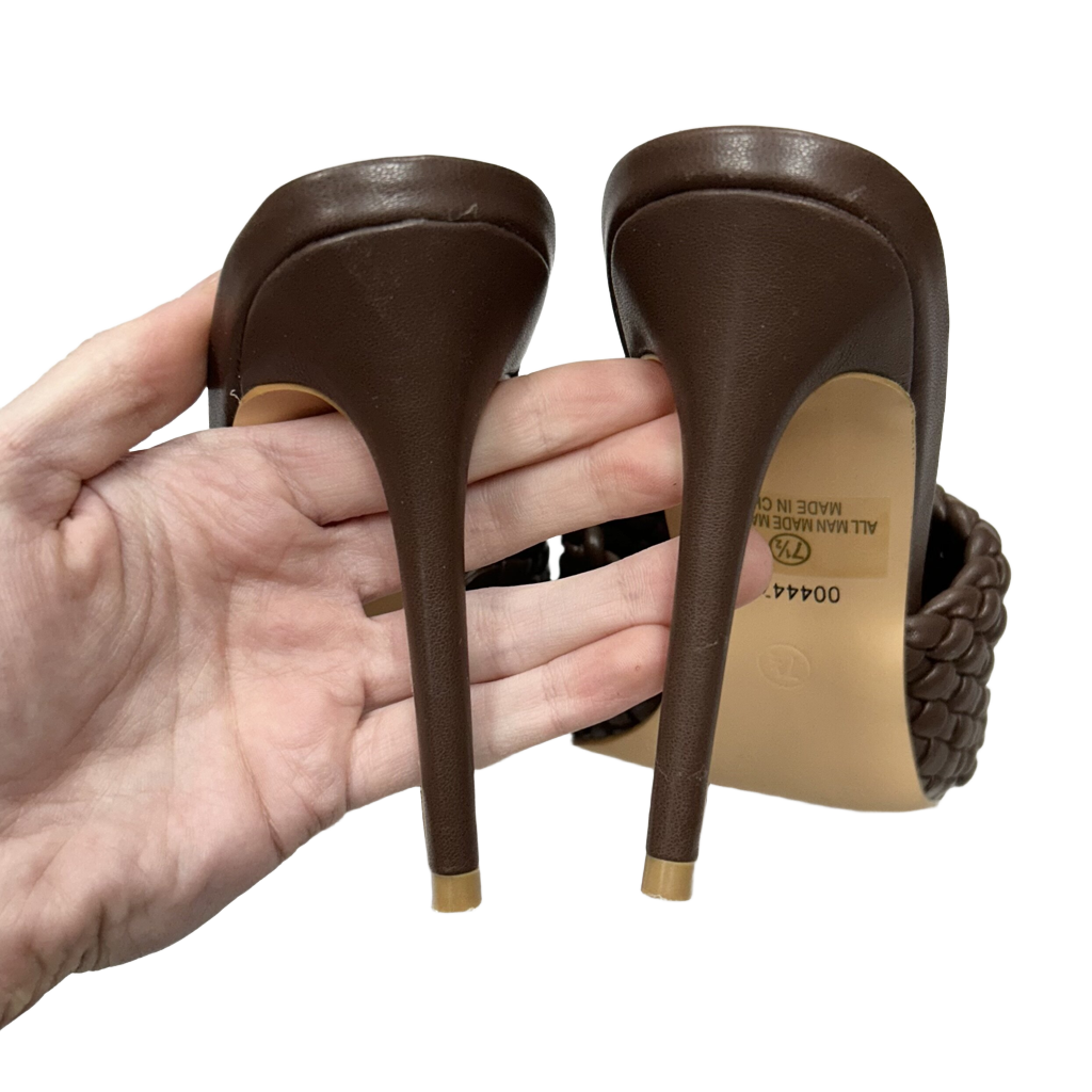 Sandals Heels Stiletto By Olivia  Size: 7.5