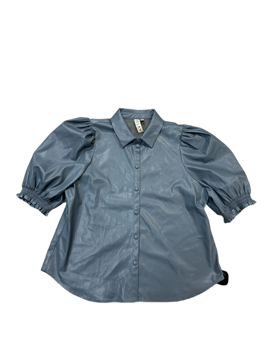Blouse Short Sleeve By Dolan Left Coast  Size: L