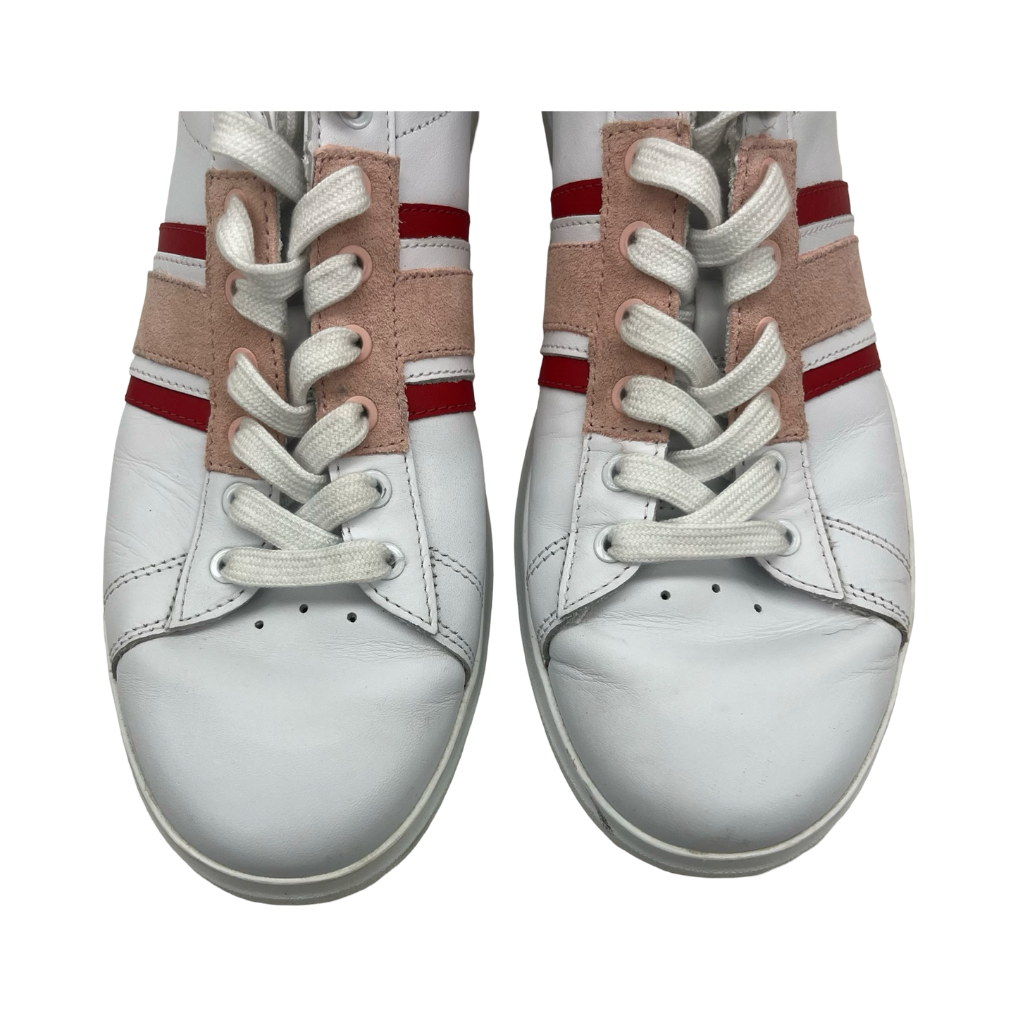 Shoes Designer By Tory Burch In Red & White, Size:10