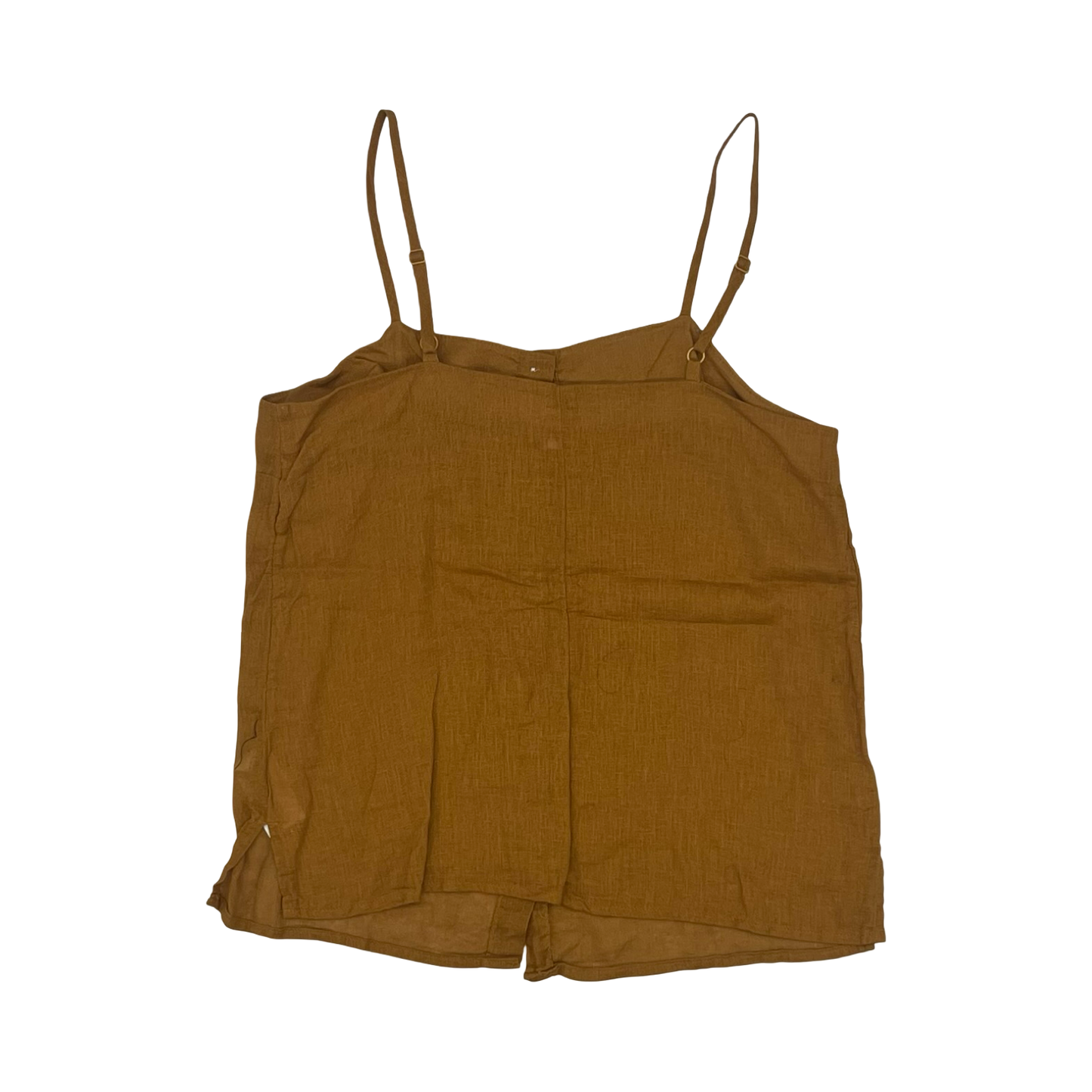 Blouse Sleeveless By Old Navy In Brown, Size:Xs