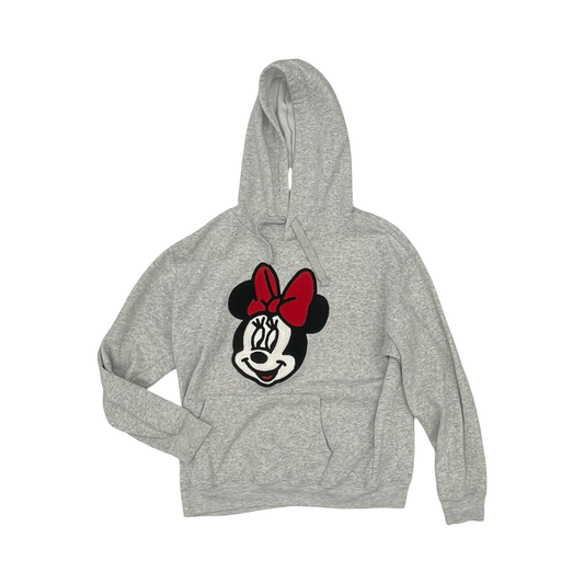 Sweatshirt Hoodie By Disney In Grey, Size:L