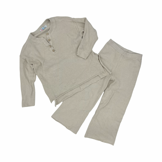 Pants Set 2Pc By Free People In Tan, Size:Xs