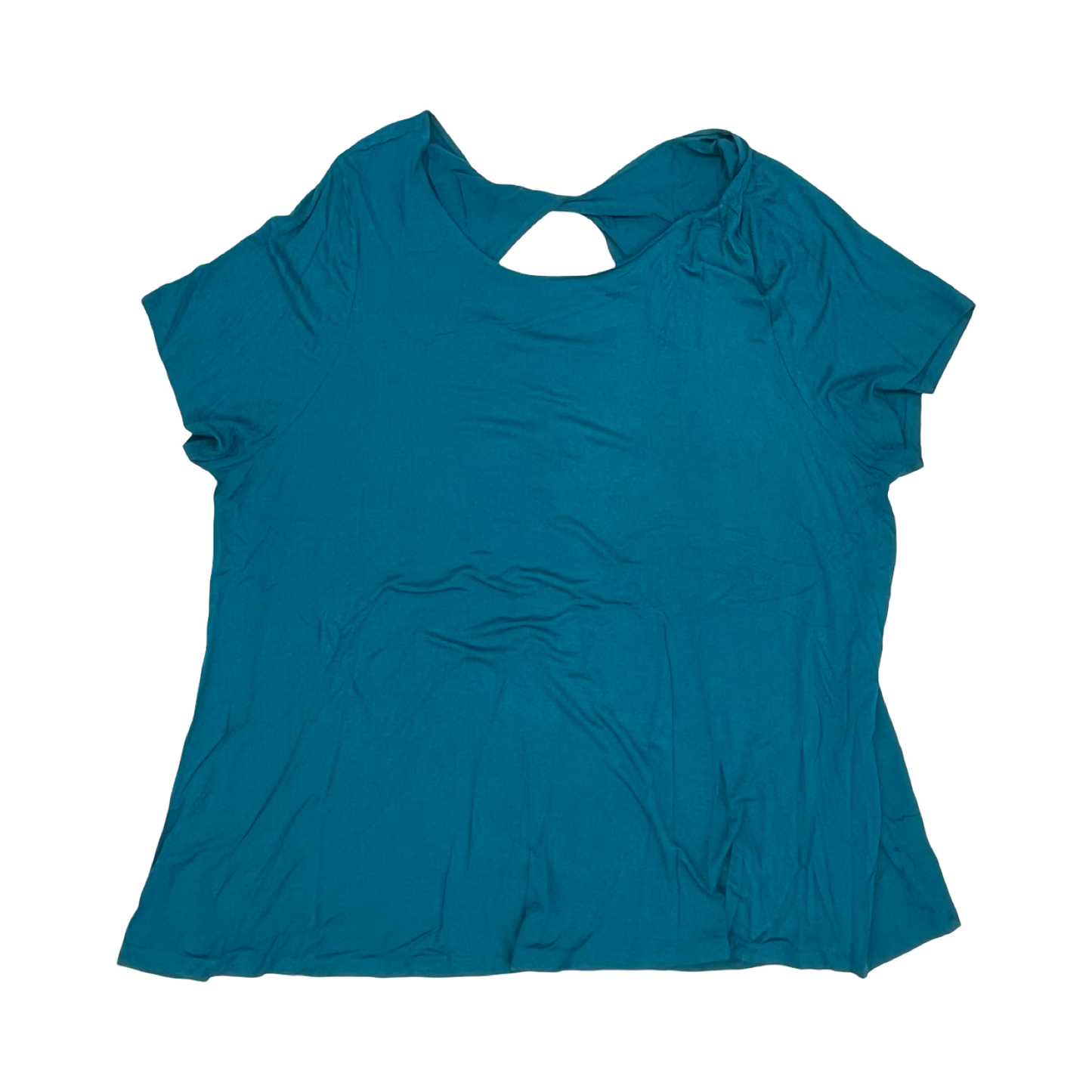 Top Ss By Lane Bryant In Teal, Size:4X
