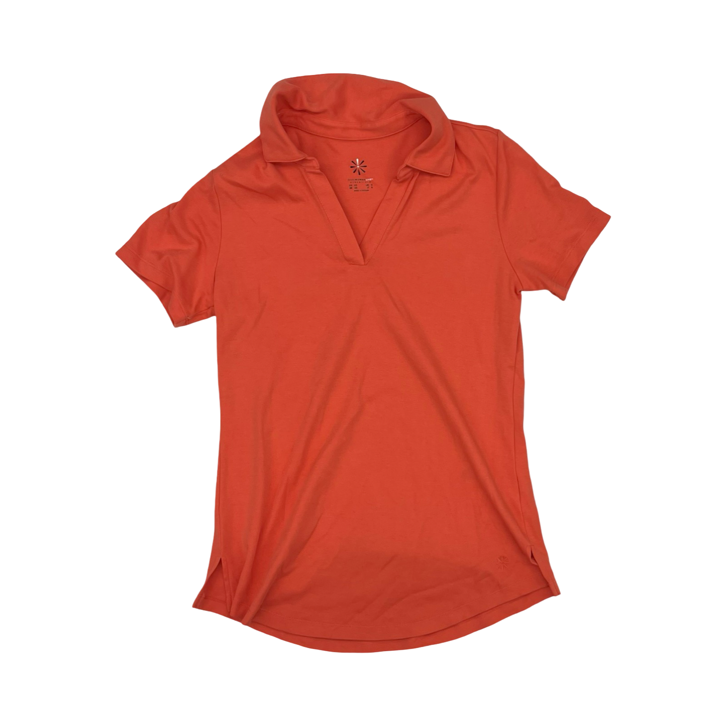 Top Ss Basic By Clothes Mentor In Orange, Size:Xs