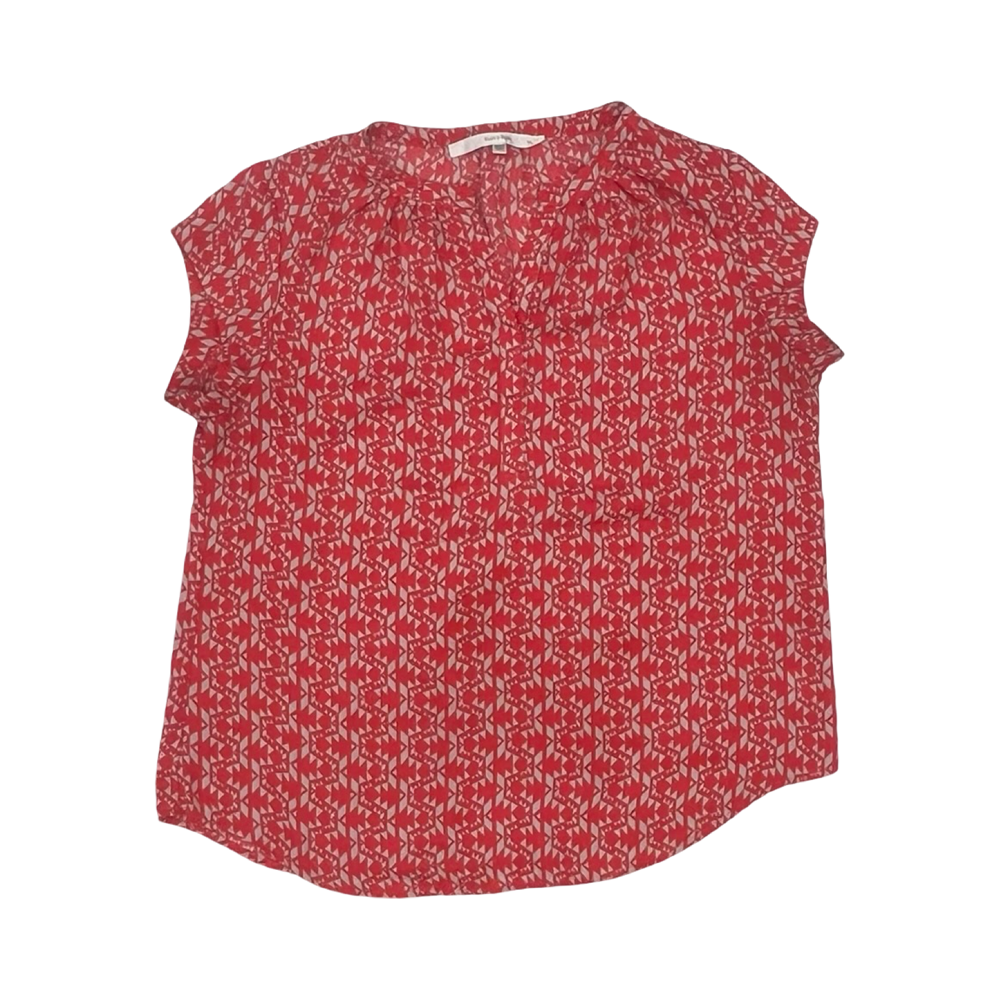 Blouse Sleeveless By Clothes Mentor In Red, Size:Xl