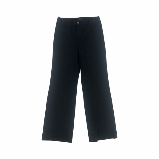 Pants Wide Leg By J. Crew In Black, Size:2