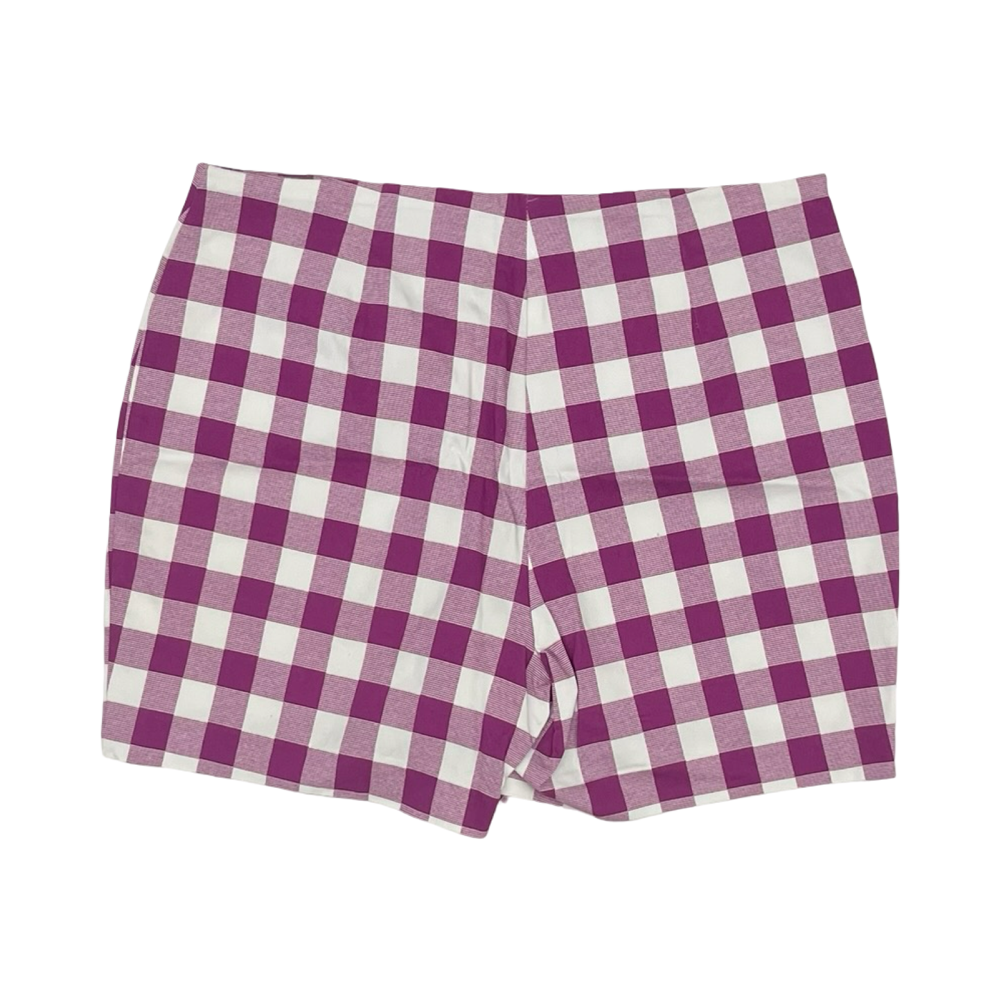 Shorts By Cato In Purple & White, Size:14