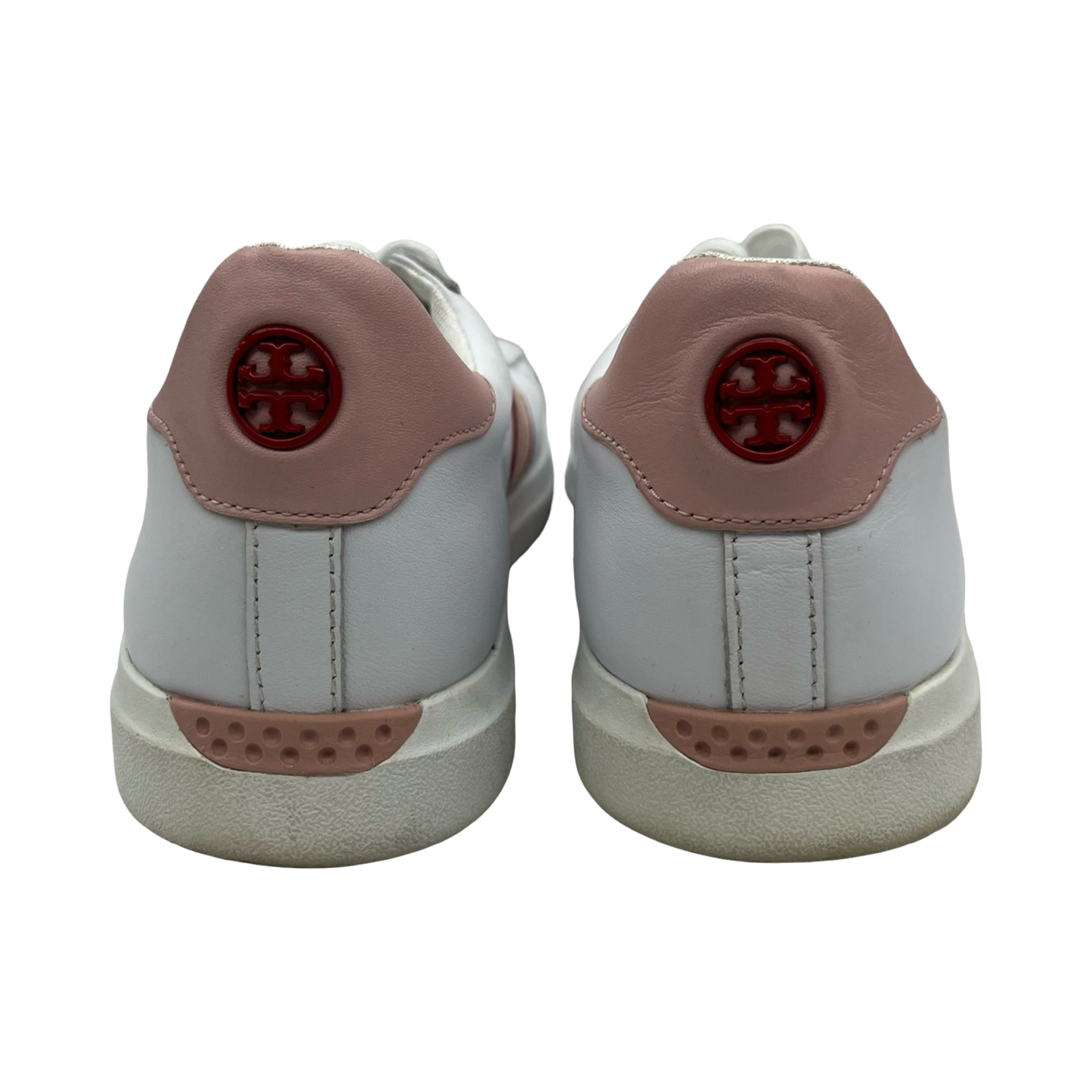 Shoes Designer By Tory Burch In Red & White, Size:10