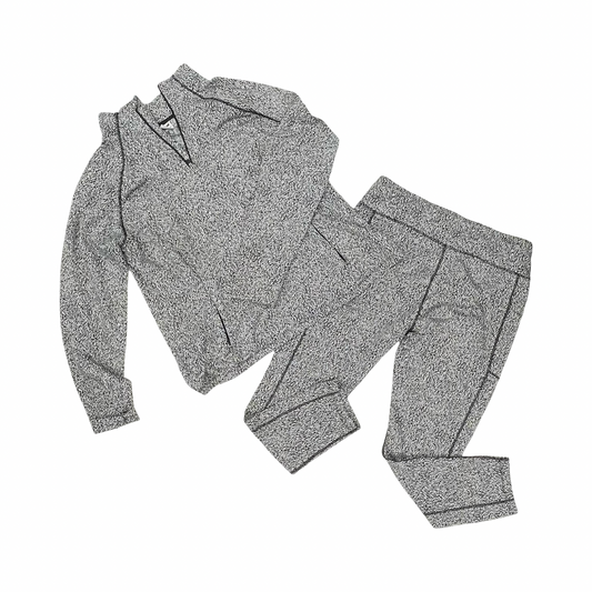 Athletic Pants 2Pc By Avia In Black & White, Size:Xxl