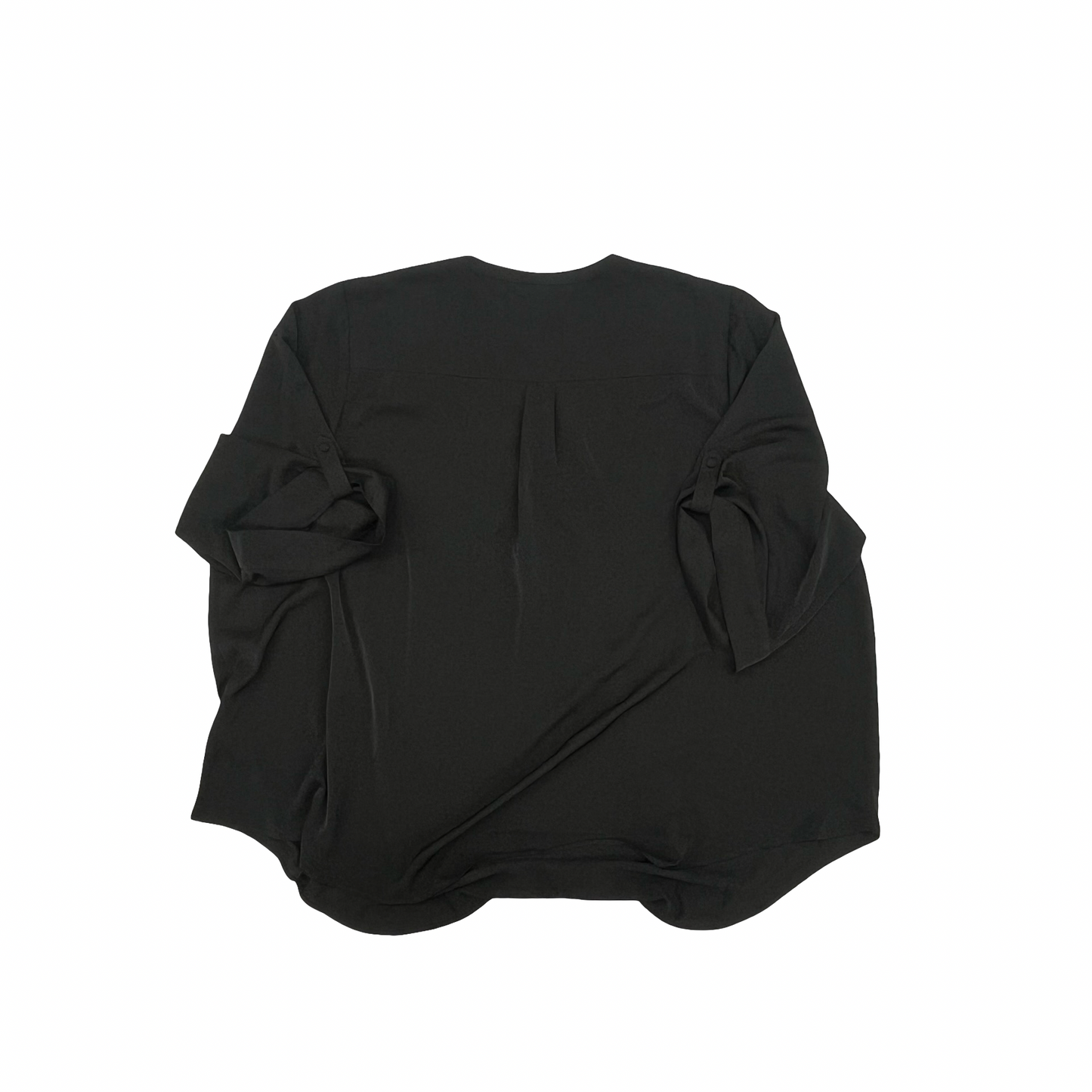 Blouse 3/4 Sleeve By Torrid In Black, Size:4X