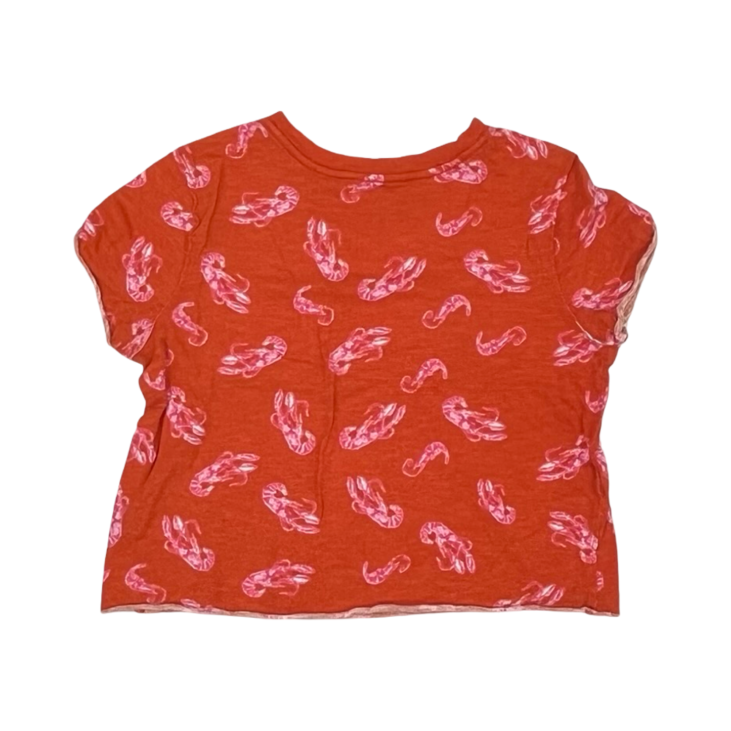 Top Ss By Maeve In Orange, Size:Xs