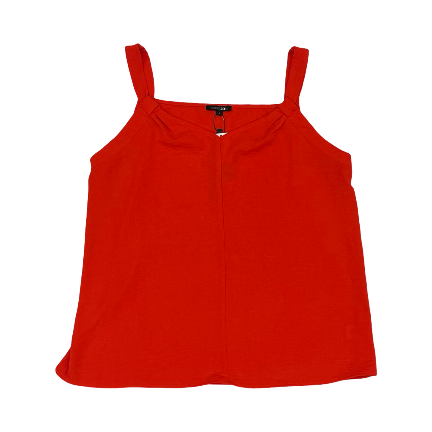 Blouse Sleeveless By Papermoon In Orange, Size:L