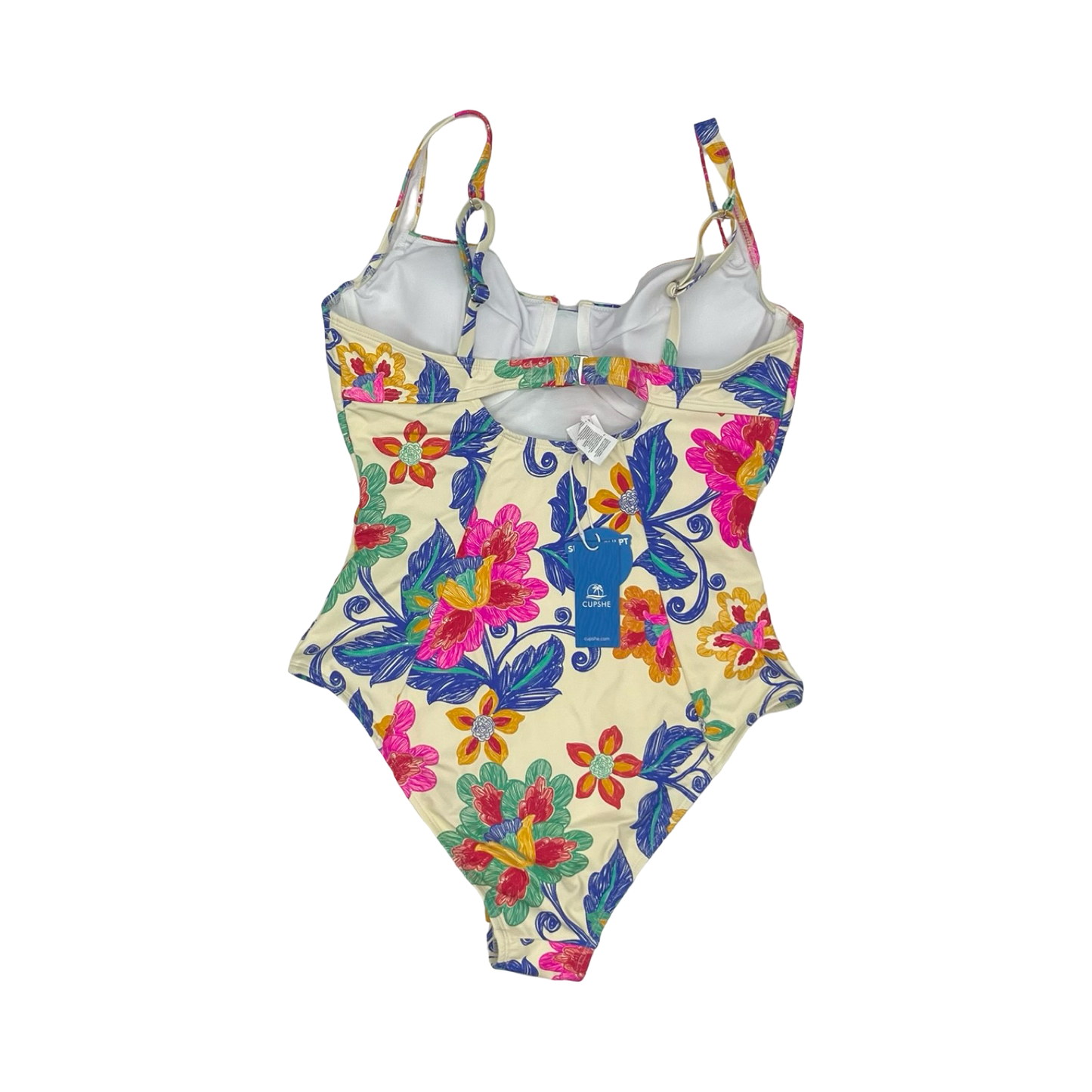 Swimsuit By Cupshe In Floral Print, Size:L