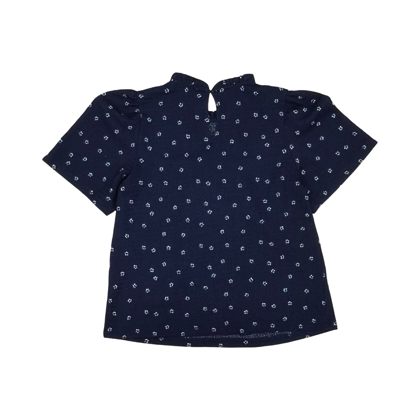 Blouse Ss By Loft In Blue, Size:S