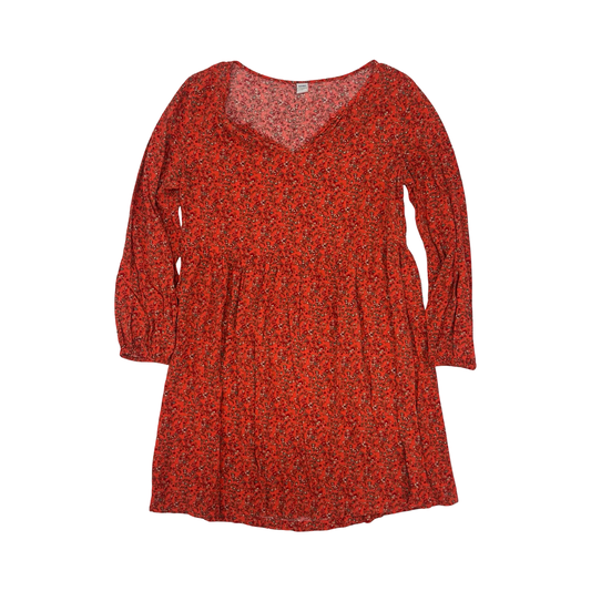 Dress Casual Short By Old Navy In Red, Size:Xs