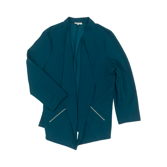 Blazer By Maurices In Teal, Size:2X