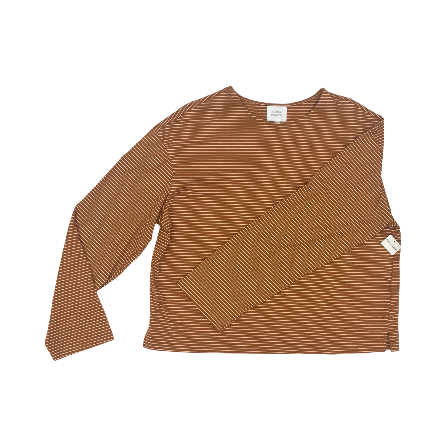 Top Ls By Clothes Mentor In Brown, Size:L