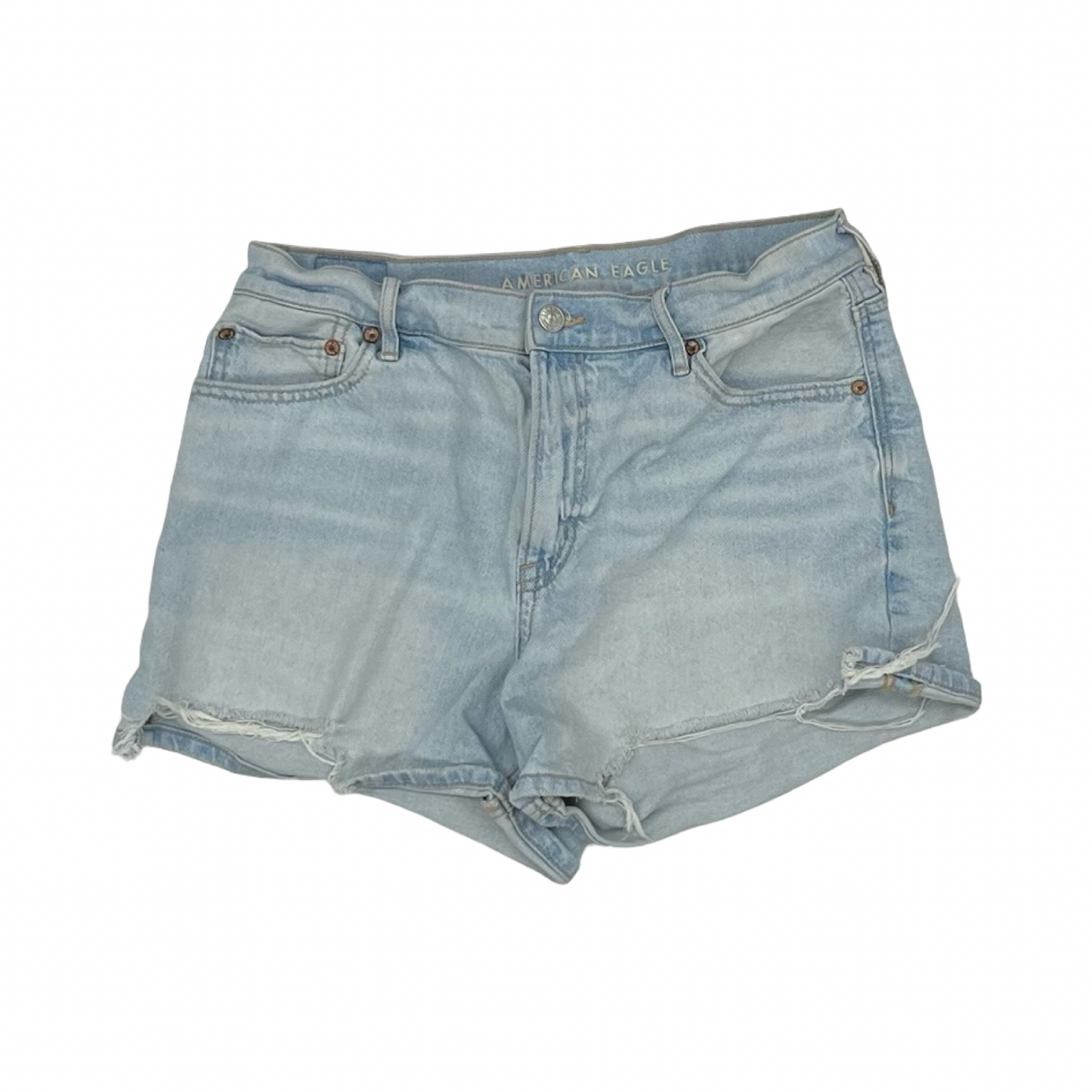 Shorts By American Eagle In Blue Denim, Size:10