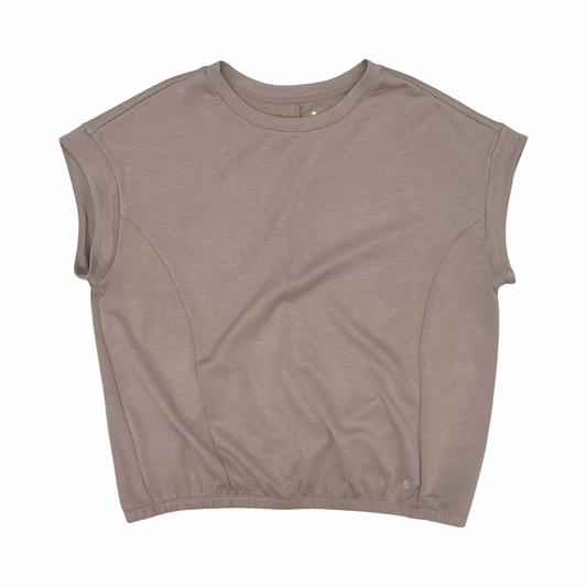 Top Ss Basic By Apana In Taupe, Size:Xl