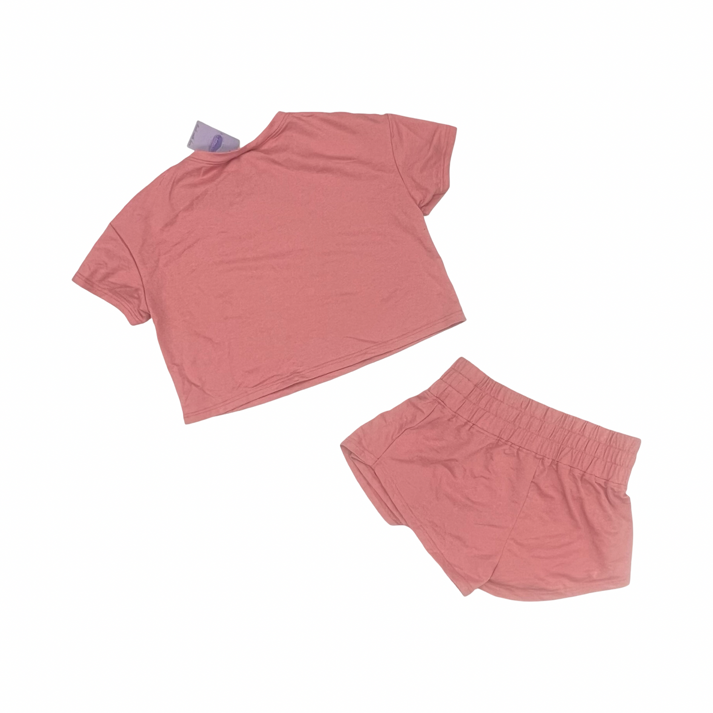 Skort 2Pc Set By Clothes Mentor In Pink, Size:L