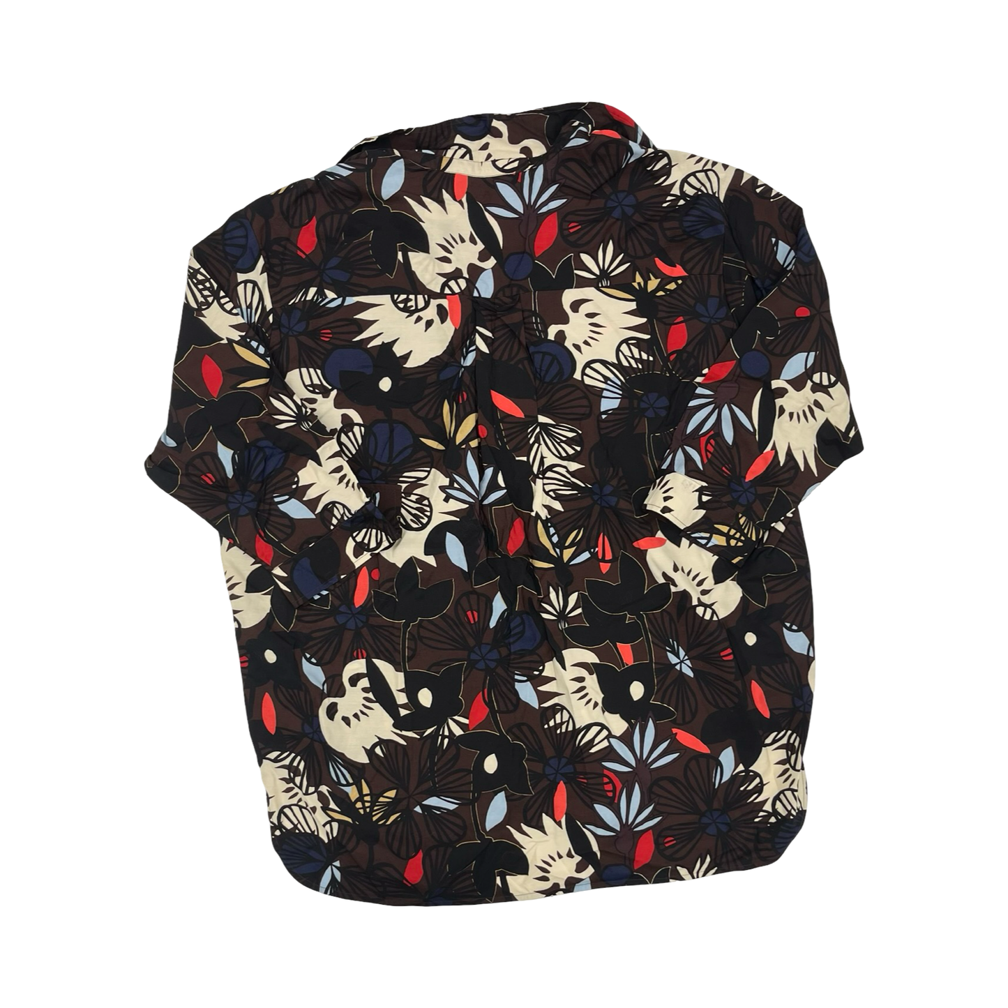 Tunic Ls By Cmc In Brown, Size:Xl