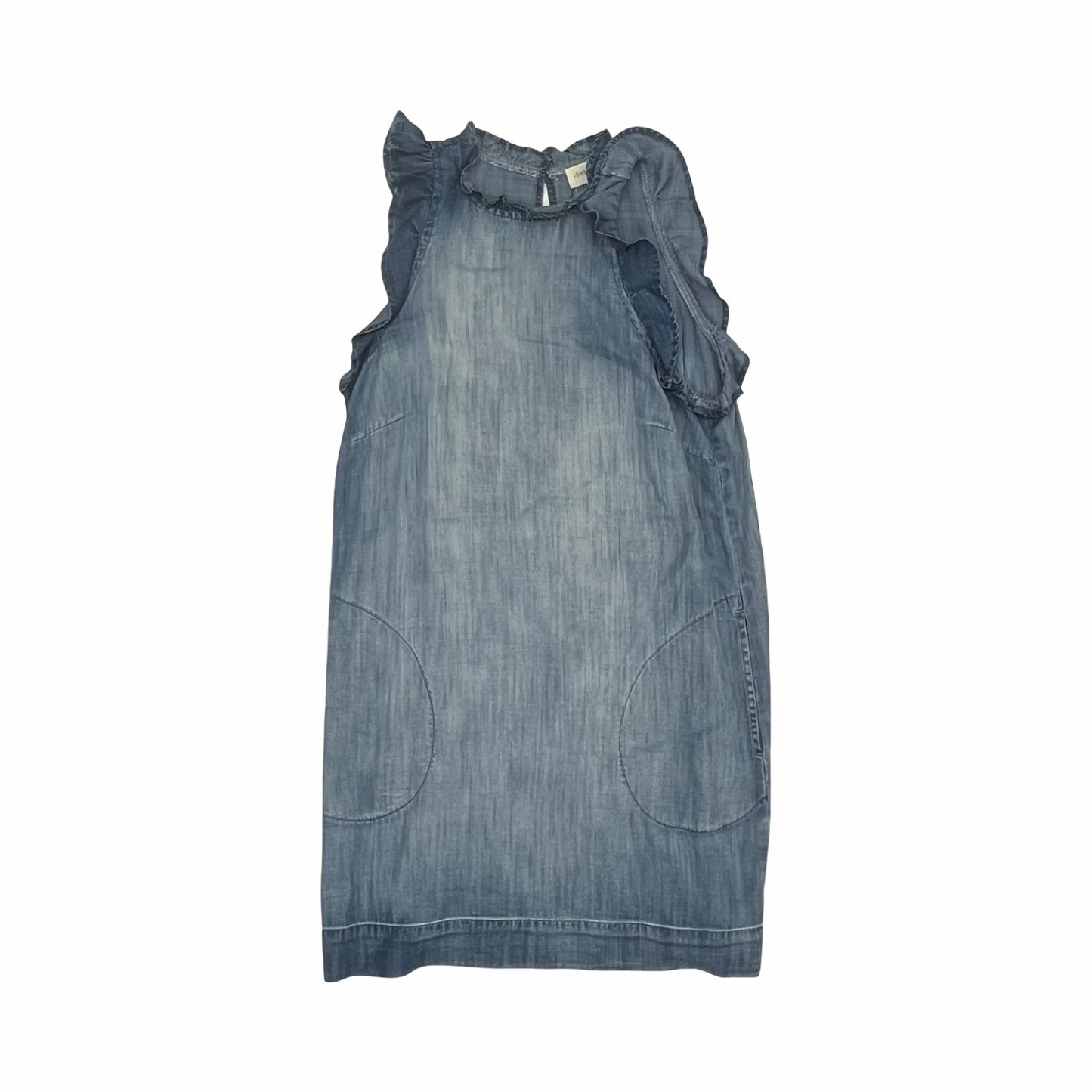 Dress Casual Short By Cloth & Stone In Blue Denim, Size:S