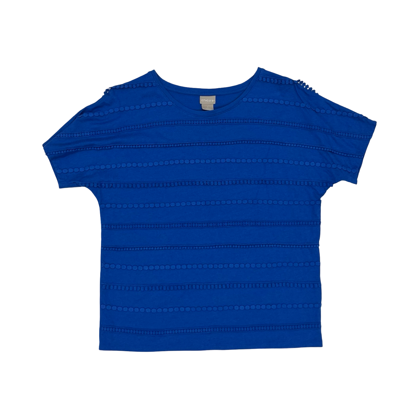 Top Ss By Chicos In Blue, Size:M