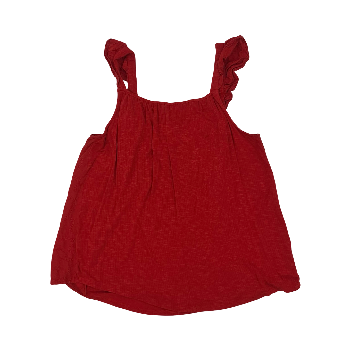 Top Sleeveless By Maurices In Red, Size:L