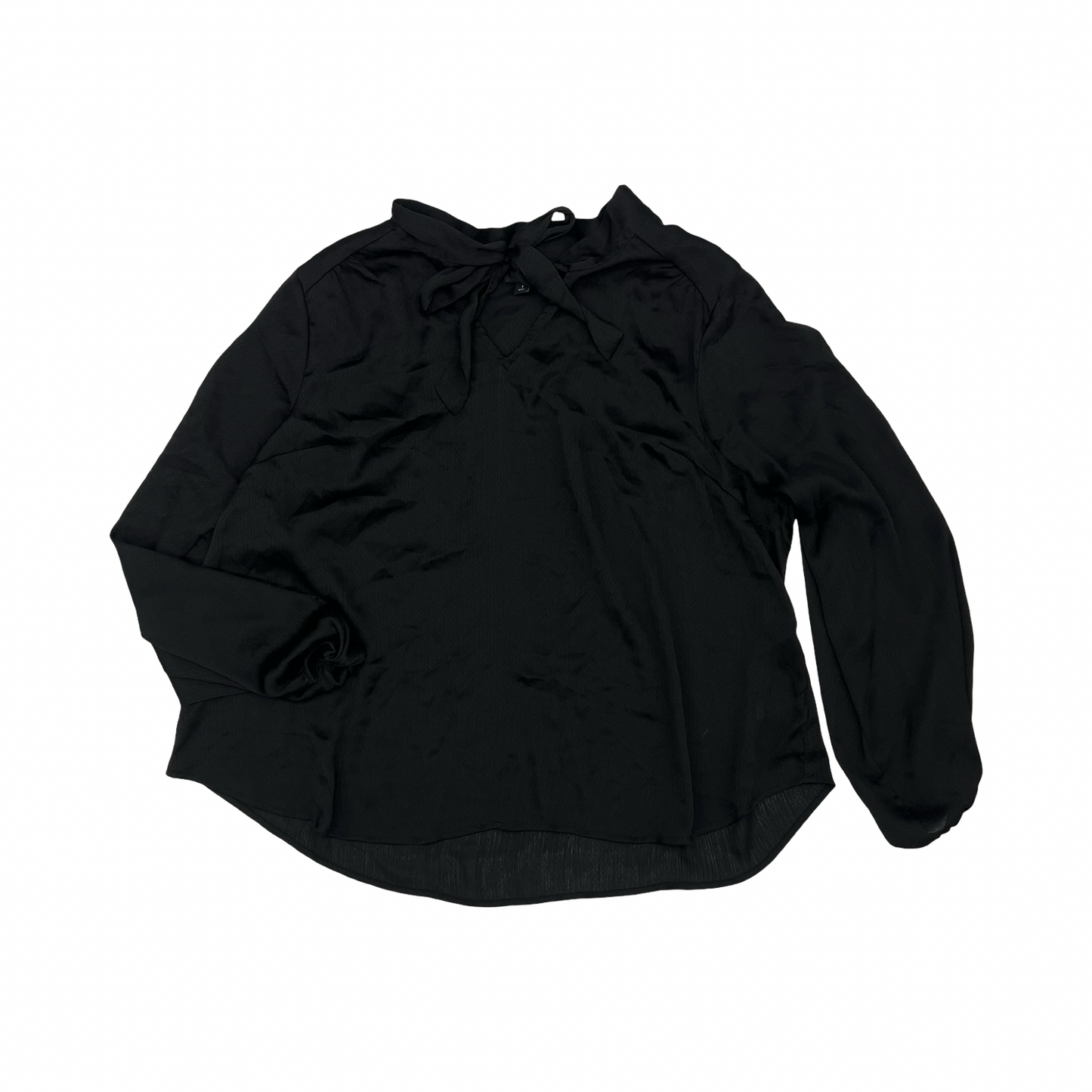 Blouse Ls By Torrid In Black, Size:1X