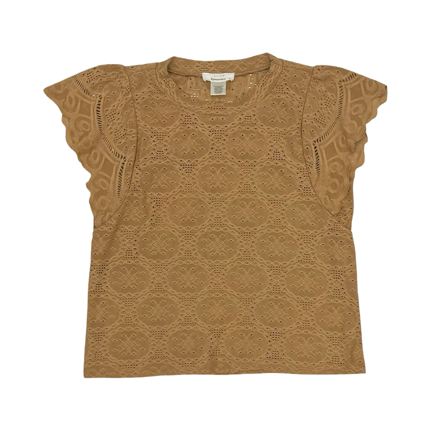Top Ss By Urban Romantics In Brown, Size:S