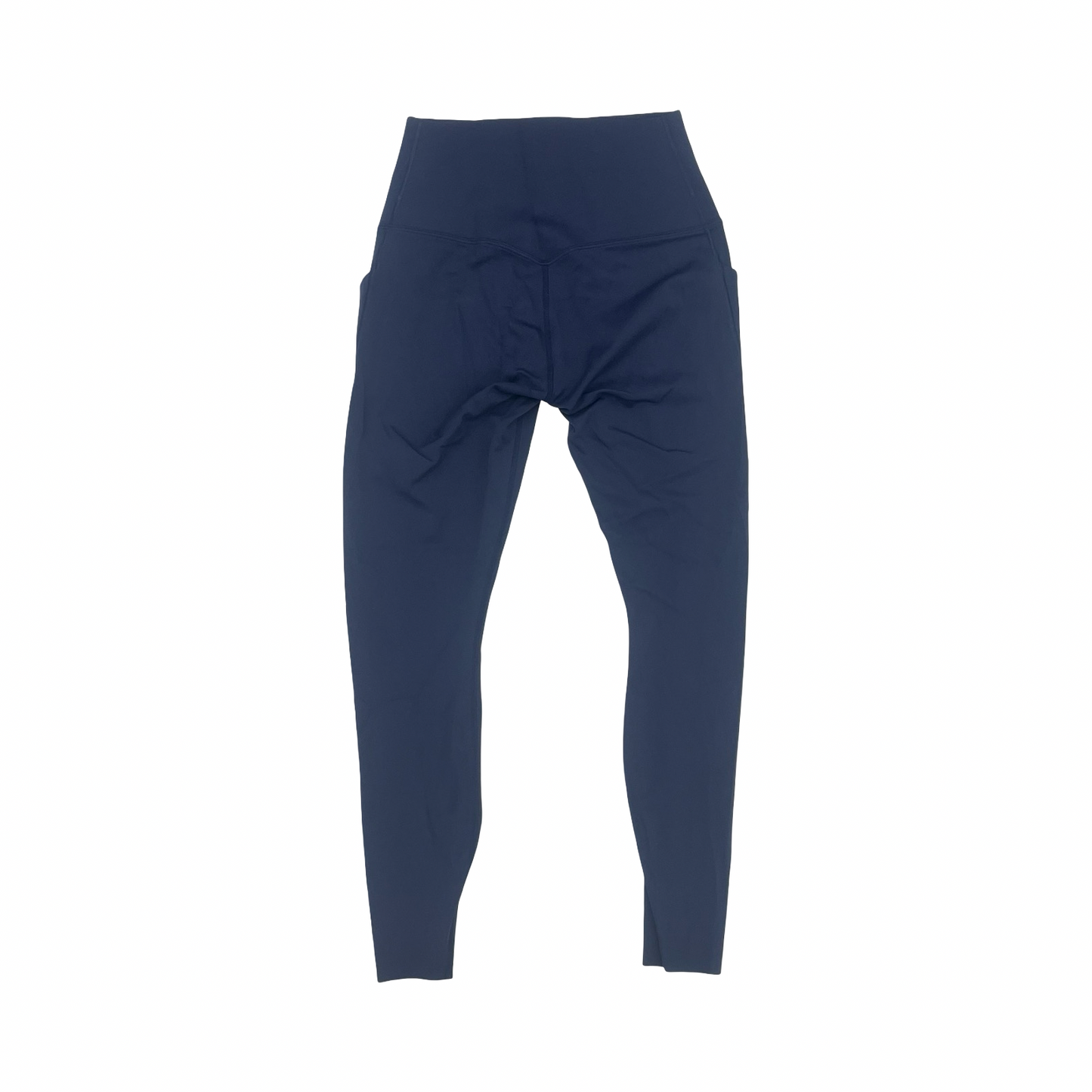 Athletic Leggings By Nike In Navy, Size:S