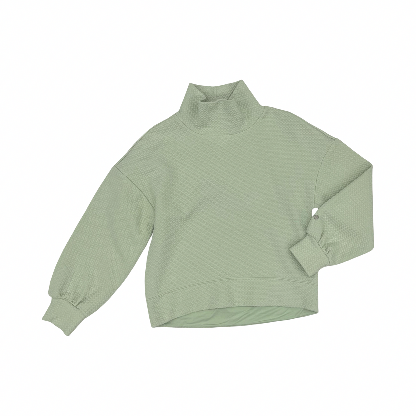 Athletic Sweatshirt Collar By Calia In Green, Size:S