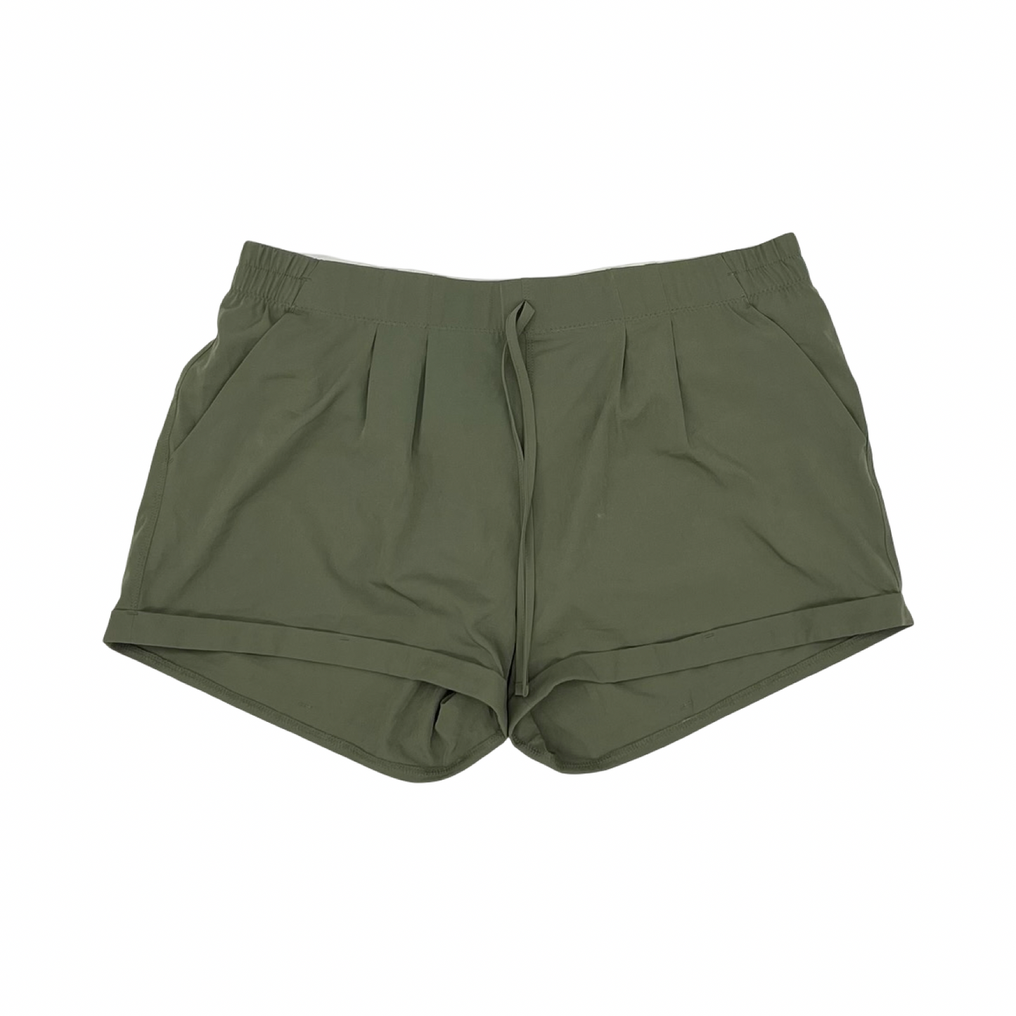 Athletic Shorts By Zyia In Green, Size:2X