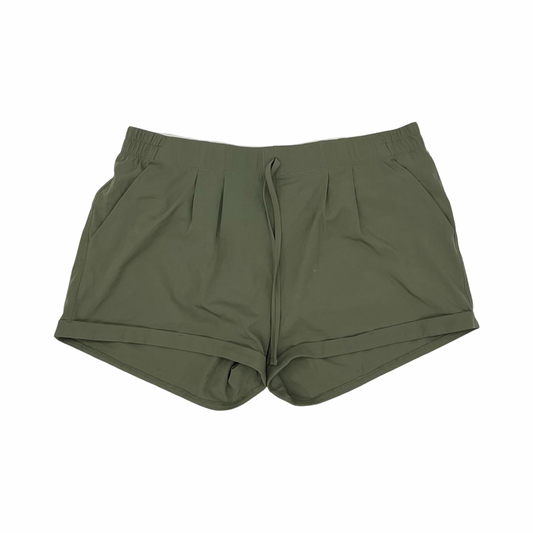 Athletic Shorts By Zyia In Green, Size:2X