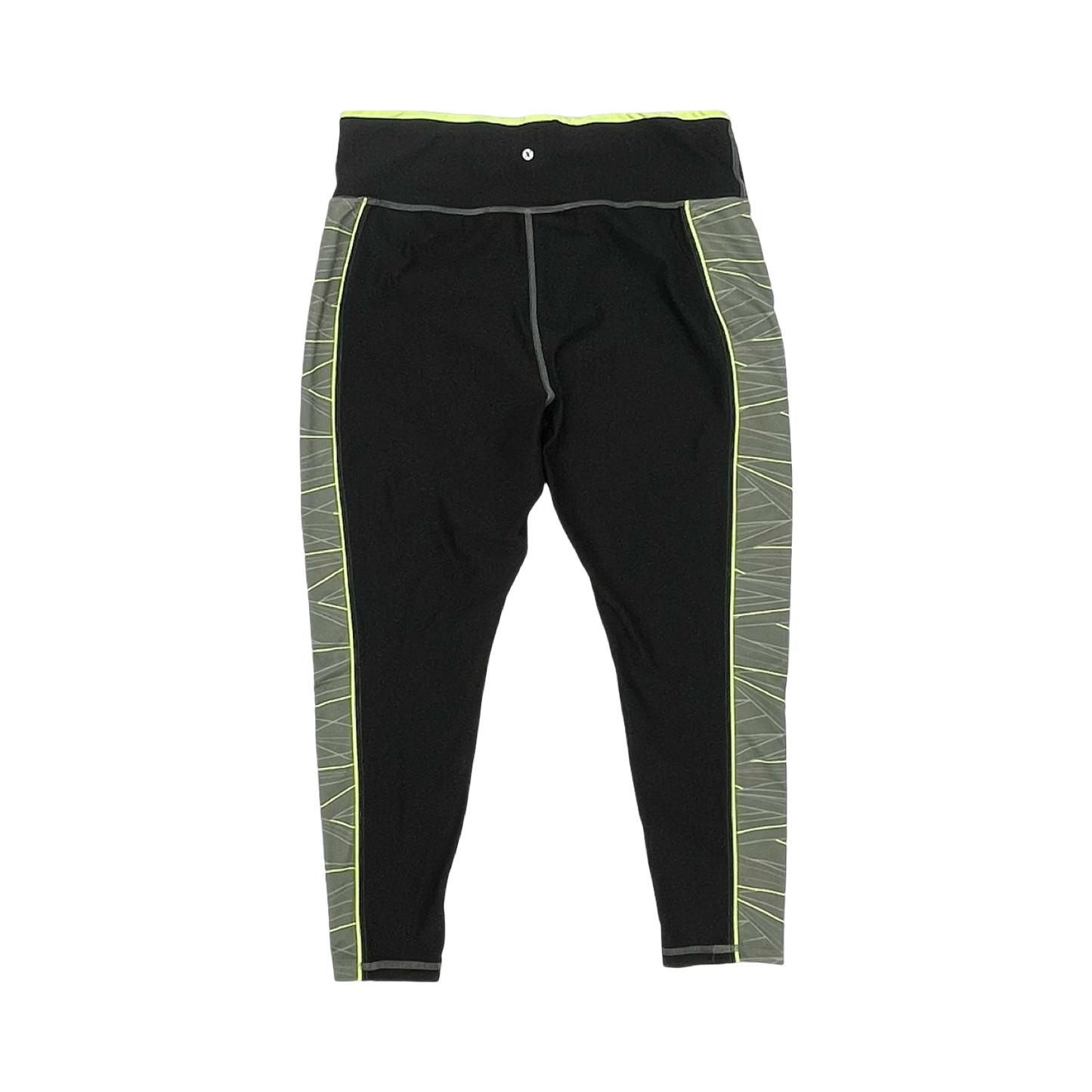 Athletic Pants By Xersion In Black & Yellow, Size:Xxl