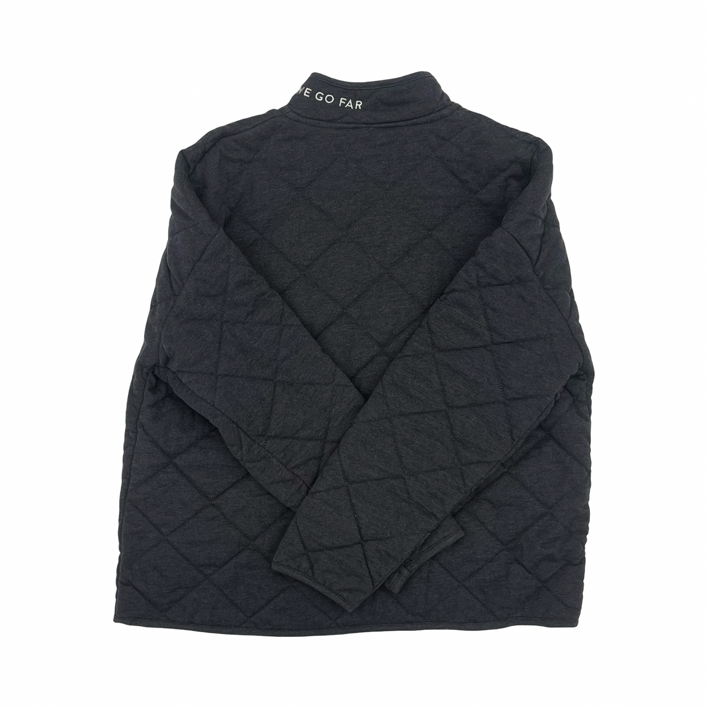 Athletic Jacket By Peloton In Grey, Size:L