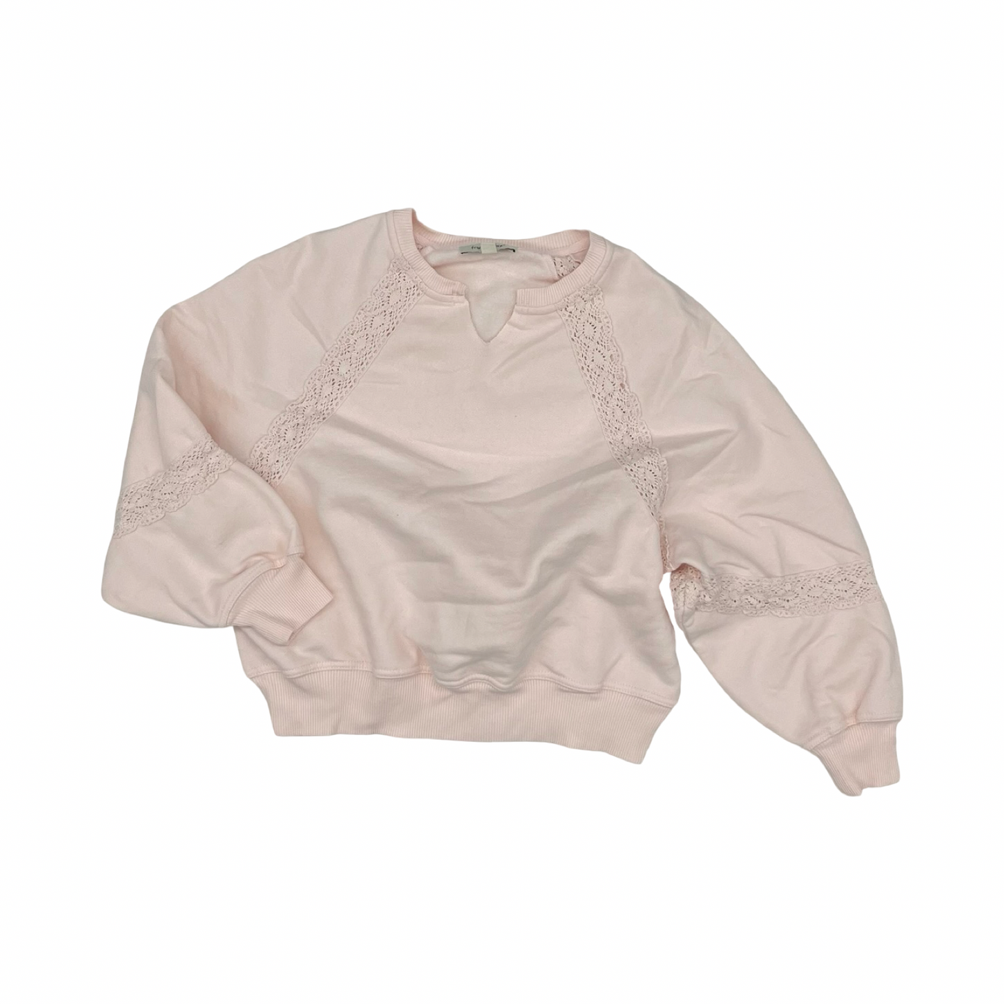 Sweatshirt Crewneck By Francesca’S In Pink, Size:Xs