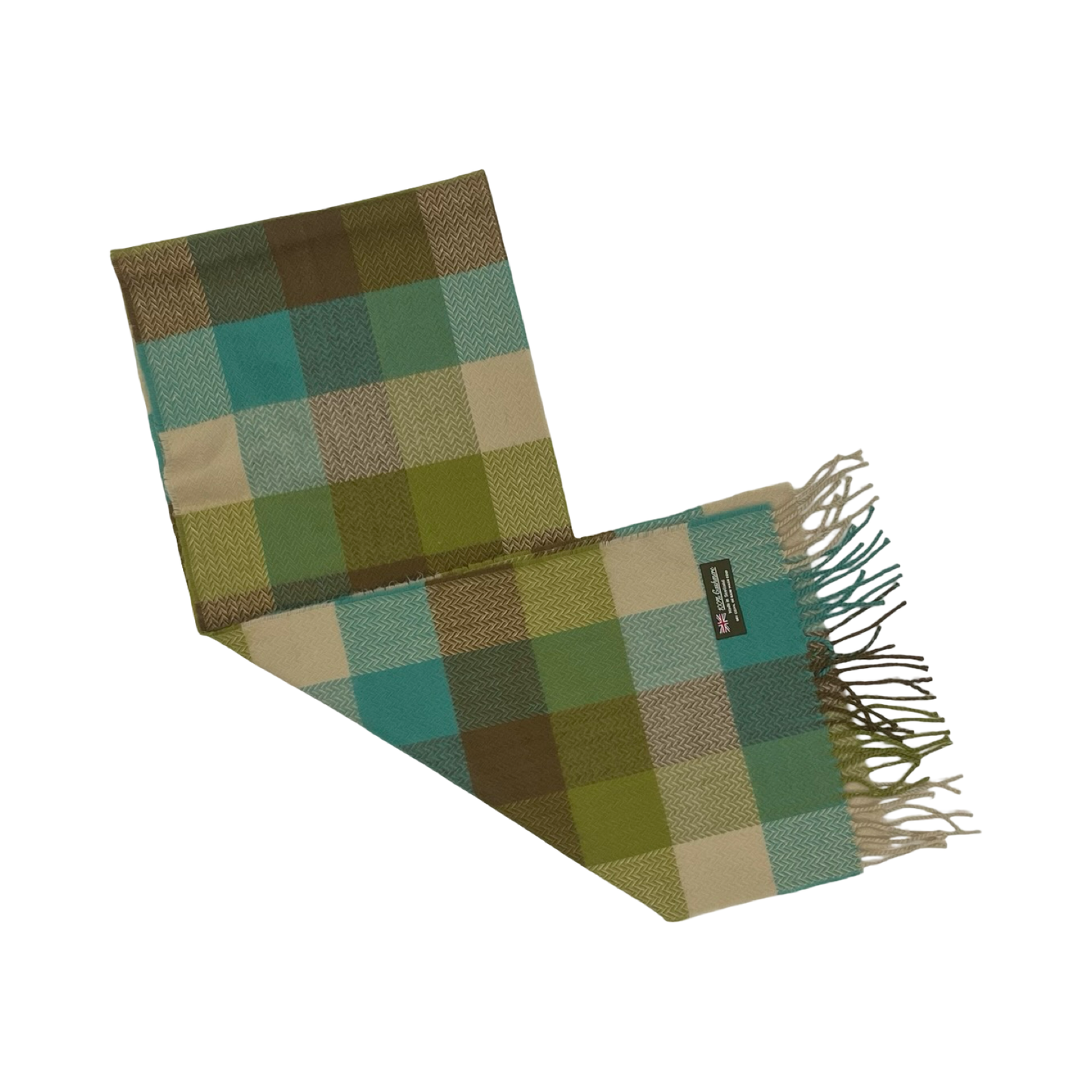 Scarf Winter By Clothes Mentor In Plaid Pattern