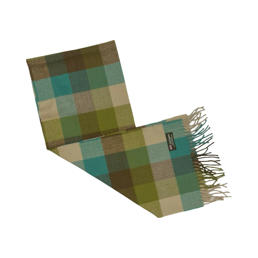 Scarf Winter By Clothes Mentor In Plaid Pattern