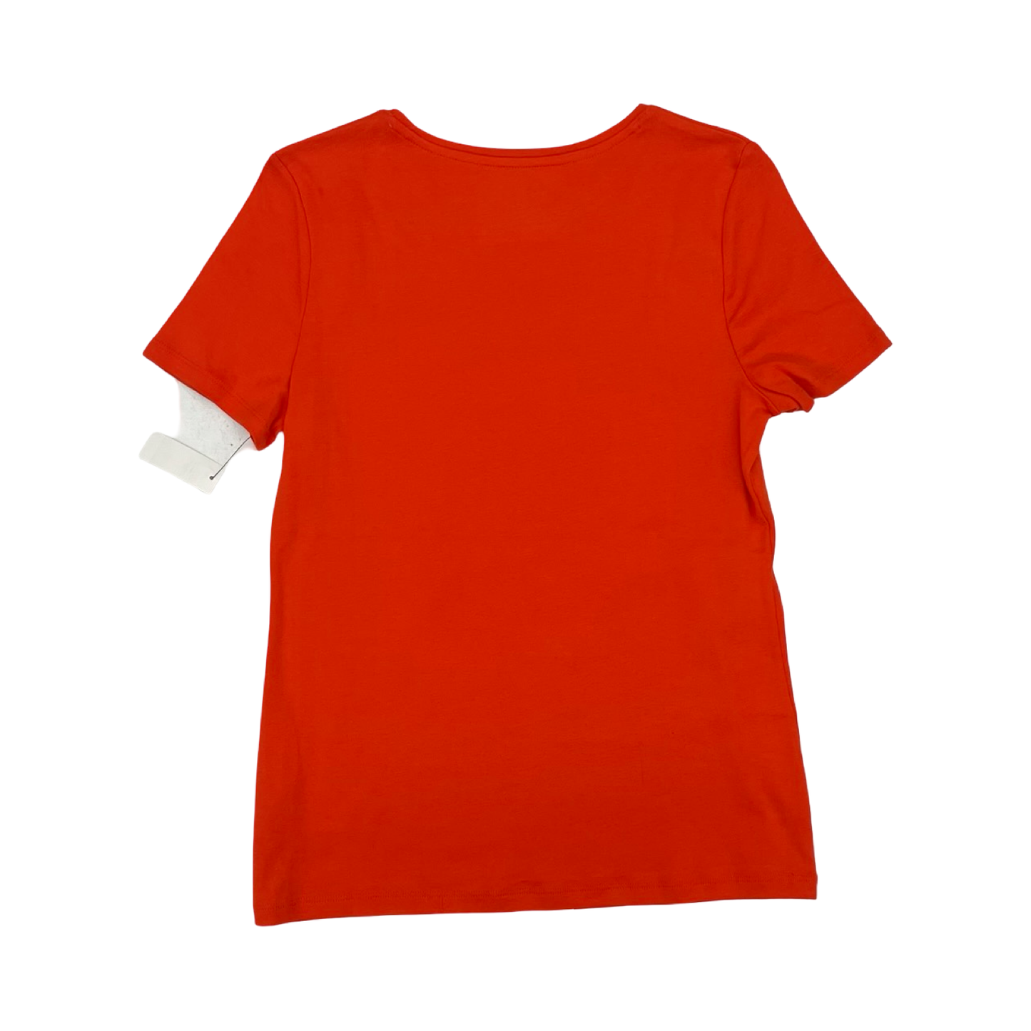 Top Ss By Talbots In Orange, Size:Mp