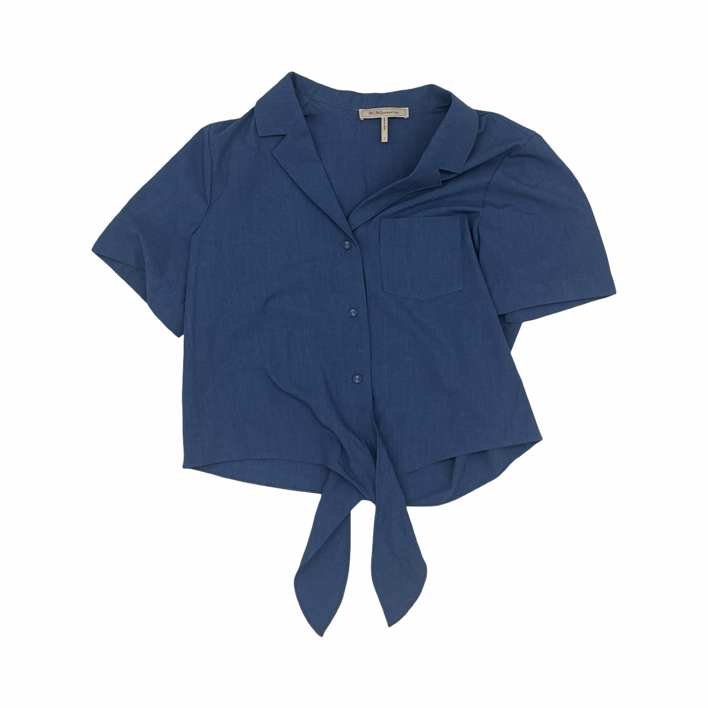 Top Ss By Bcbg In Blue, Size:S