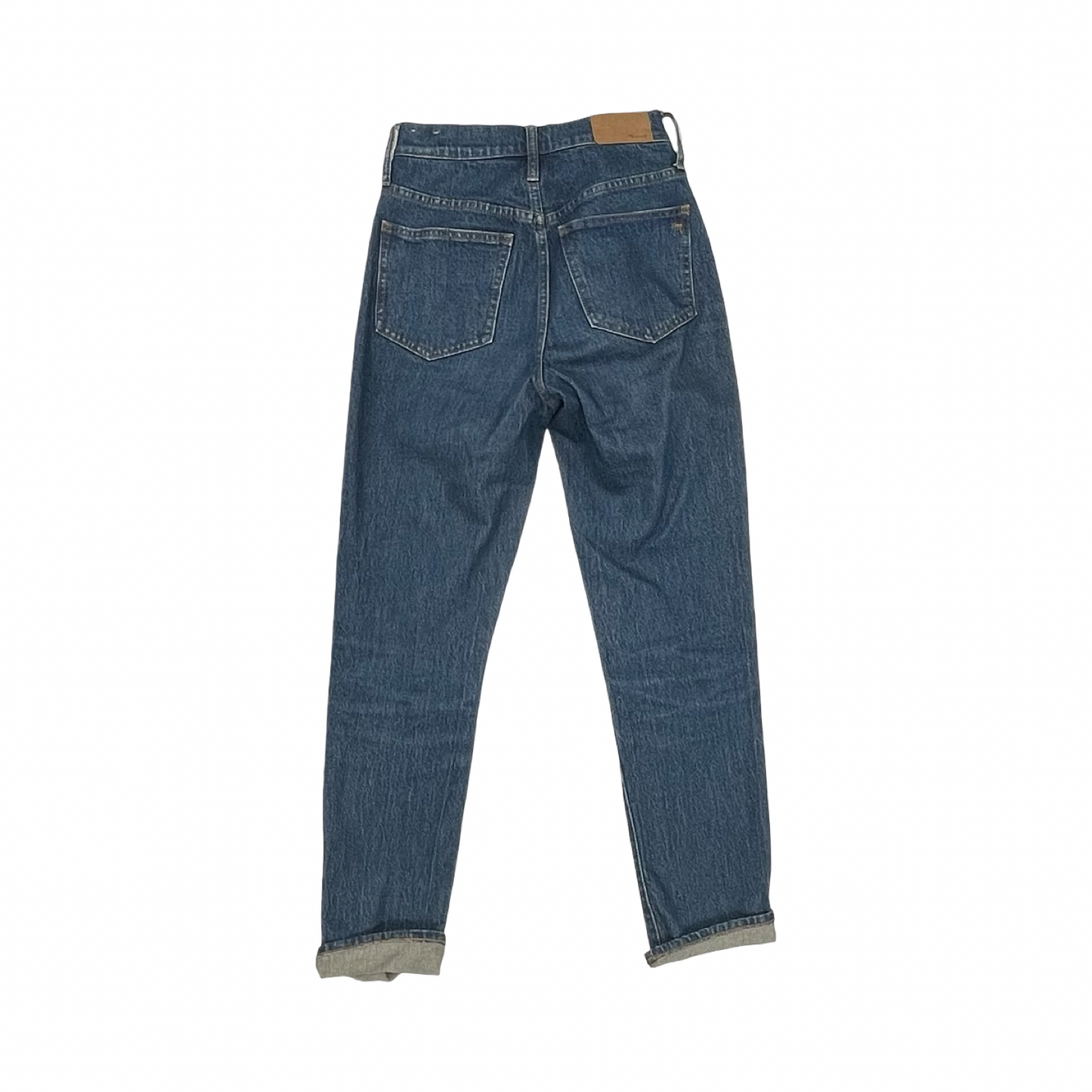 Jeans Straight By Madewell In Blue Denim, Size:0