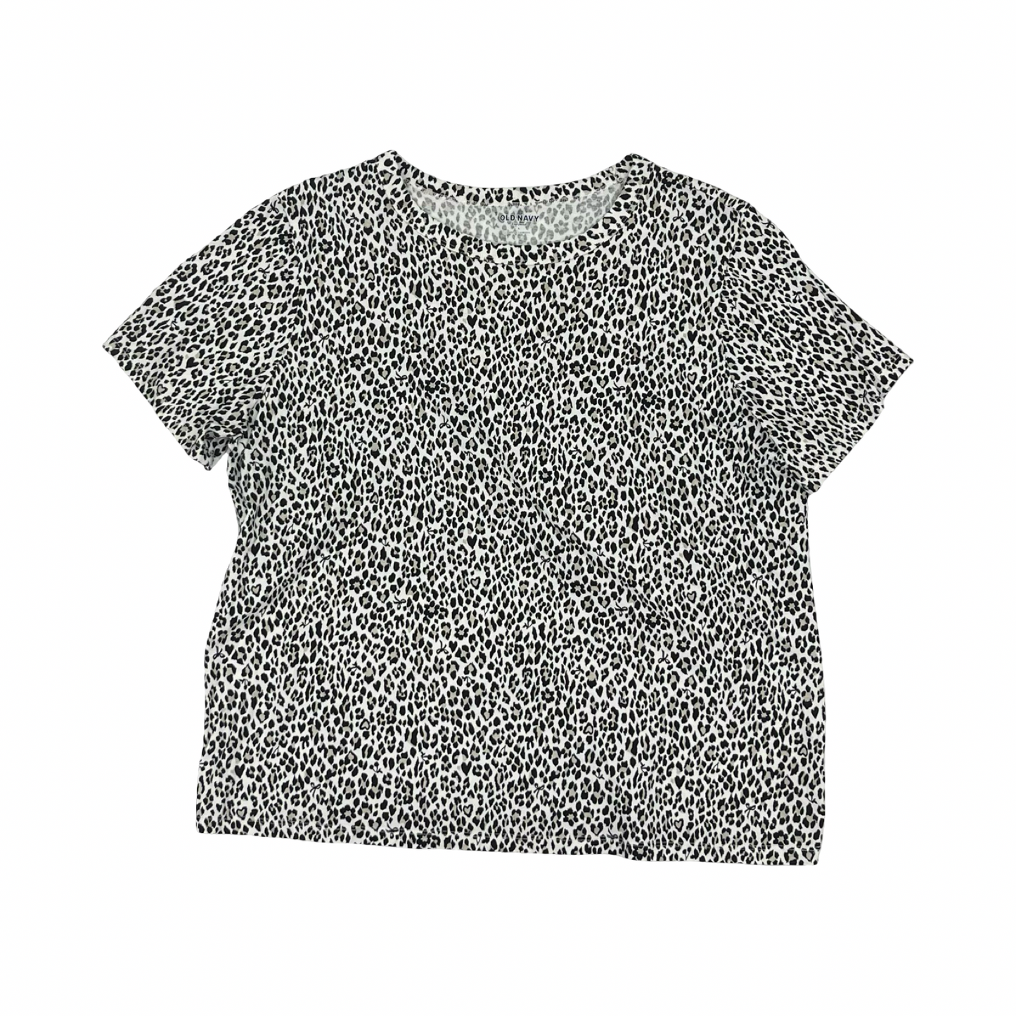 Top Ss By Old Navy In Leopard Print, Size:L