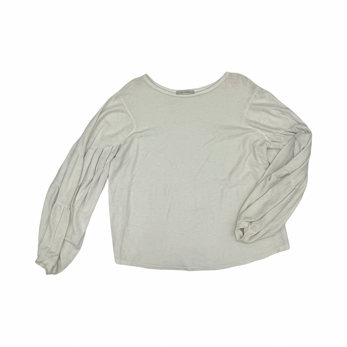 Top Ls By Ces Femme In White, Size:S