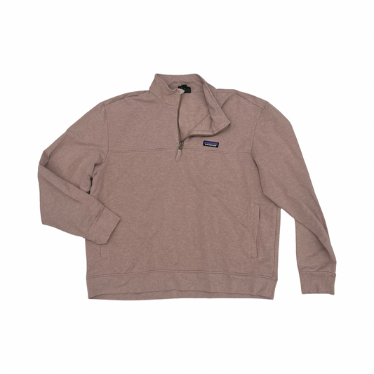 Sweatshirt Collar By Patagonia In Tan, Size:Xl
